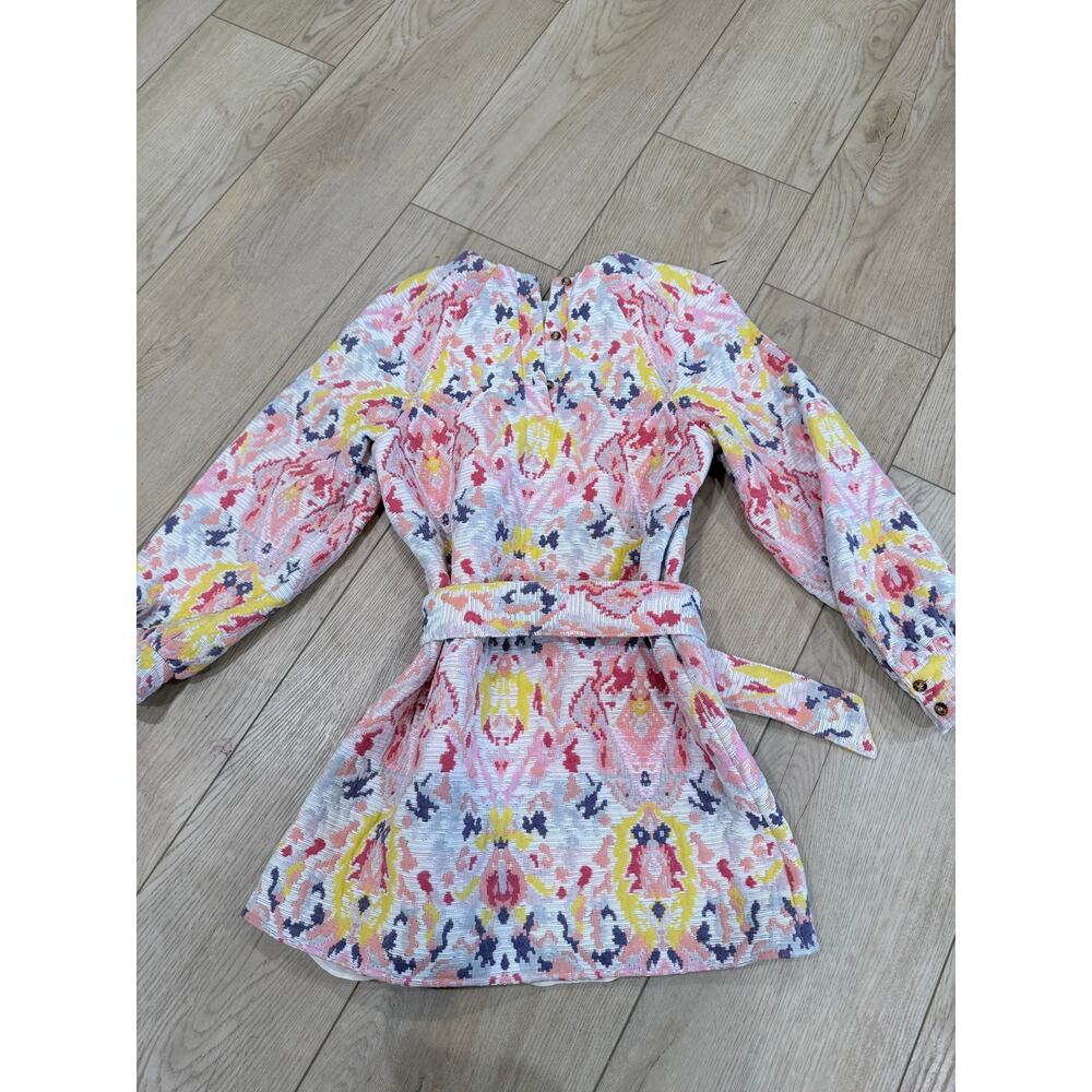 Sezane Erin Jacquard cotton Dress 36 Gorgeous - Picture 4 of 5